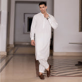 Off-White Shalwar Kameez