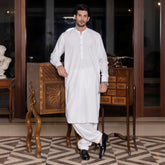White Shalwar Kameez