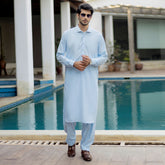 Unstitched Light Blue Fabric