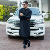 Dark Teal Shalwar Kameez