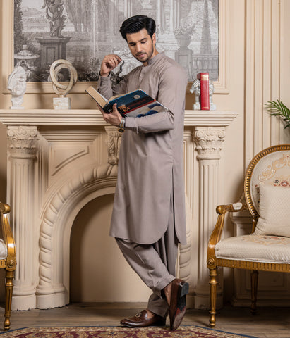 Light Skin Shalwar Kameez