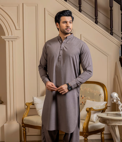 Chocolate Brown Shalwar Kameez