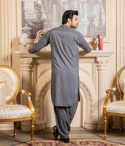 Malaysia Grey Shalwar Kameez