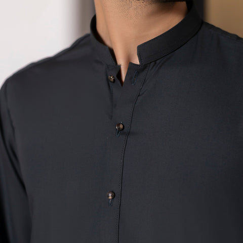 Metal Black Shalwar Kameez