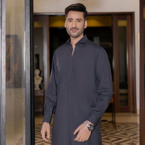 Charcoal Shalwar Kameez