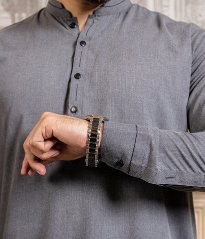 Malaysia Grey Shalwar Kameez