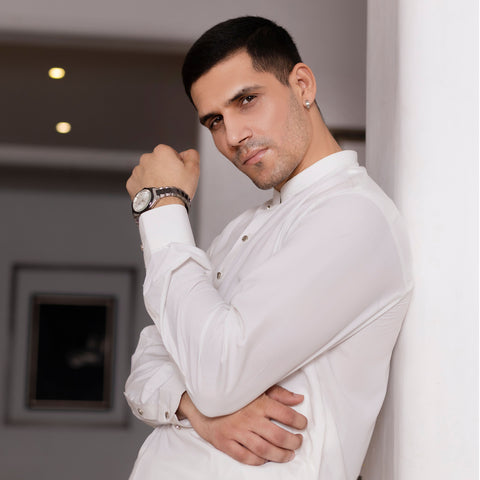Off-White Shalwar Kameez