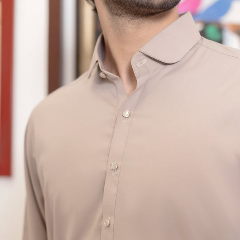 Khaki Shalwar Kameez