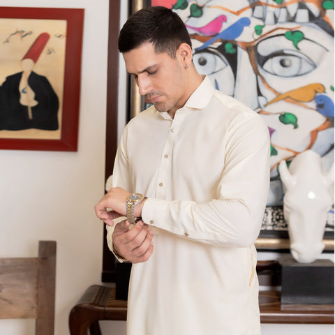 Beige Fabric