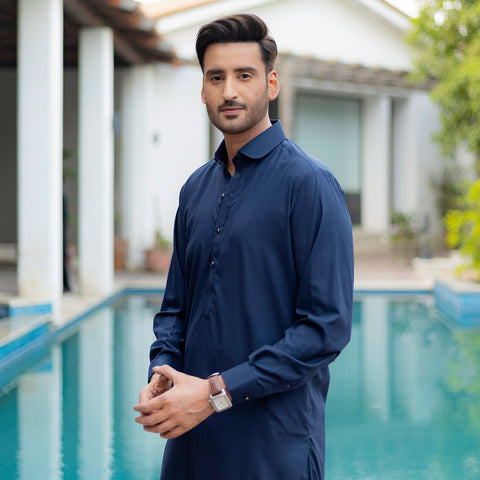 Navy Fabric